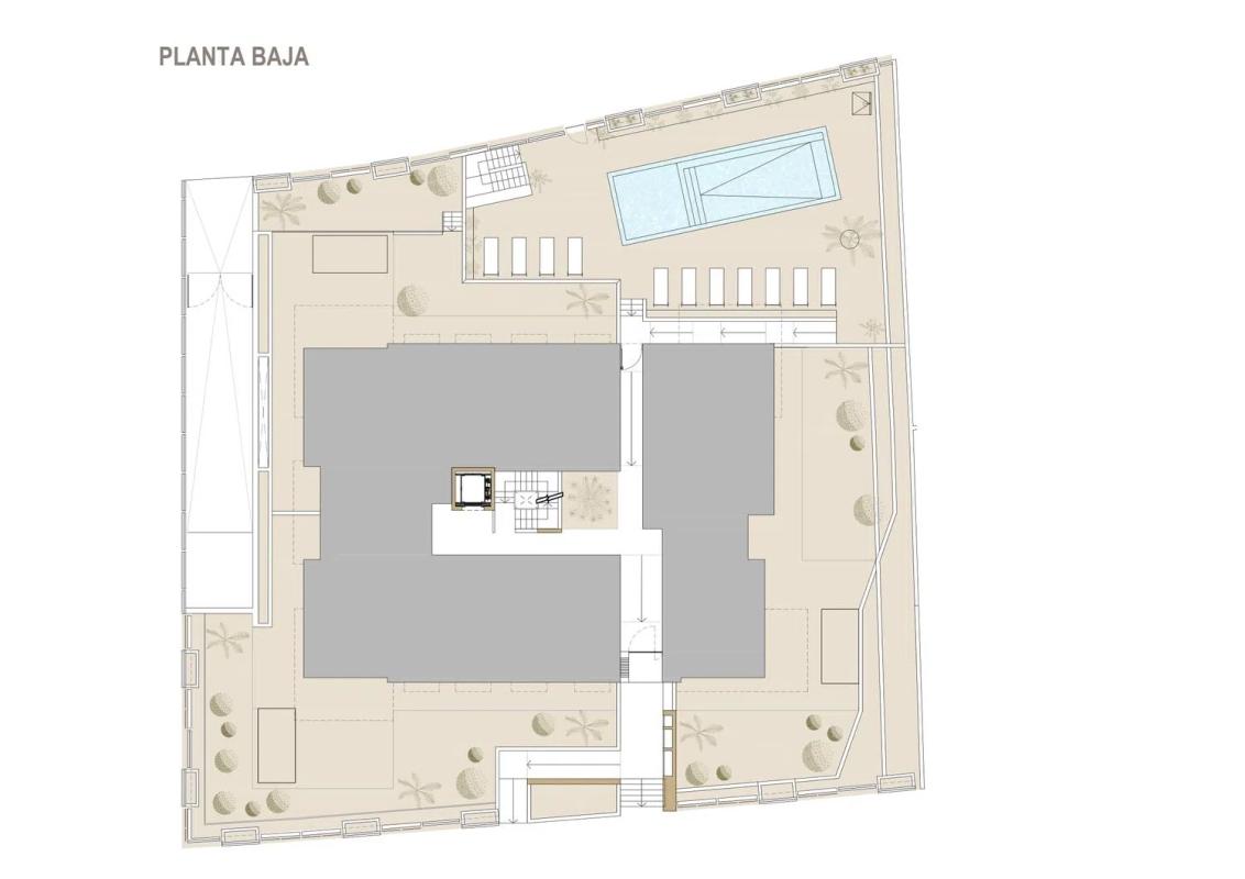 Obra nueva Acantos en Palma de Mallorca (Revista) plan 1