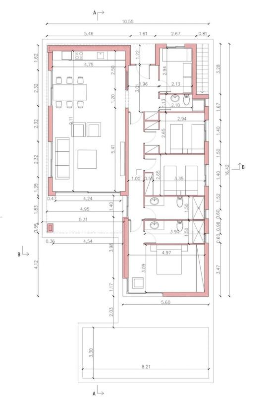 Obra nueva Vista Mar Punta Grossa en Es Mercadal (Revista) plan 2