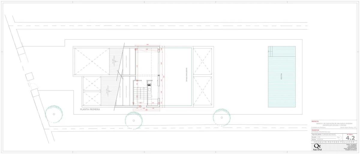 Obra nueva SIGNE PEIXOS en Ciutadella de Menorca (Revista) plan 11