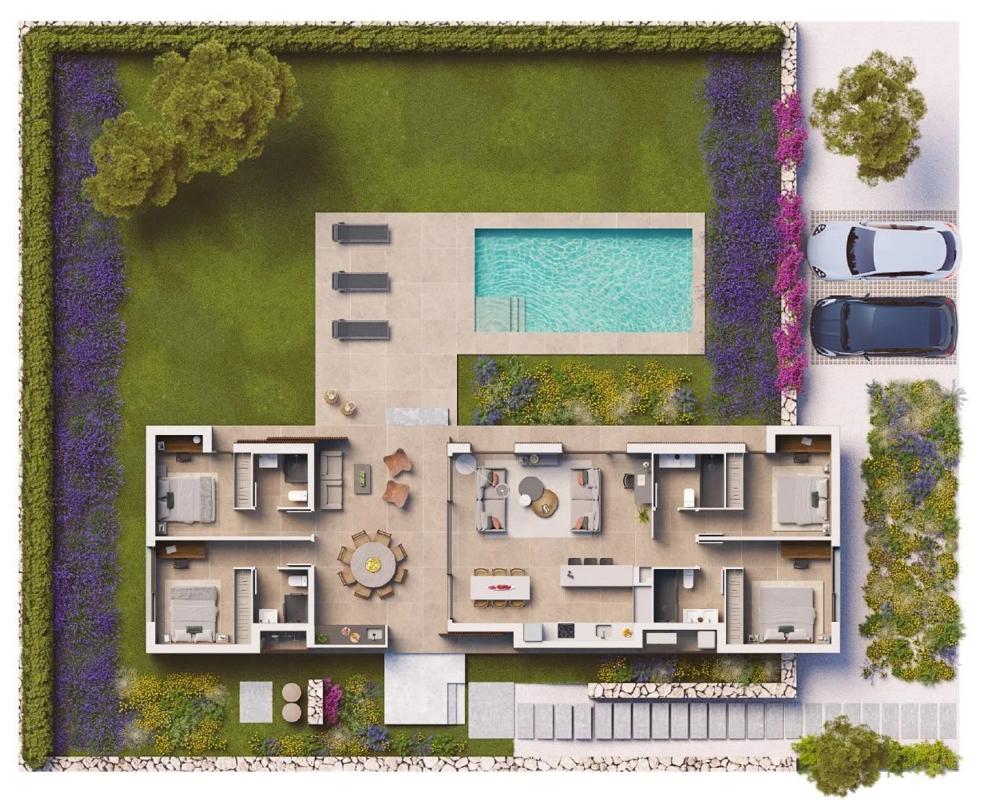 Obra nueva Llar de Mar en Es Mercadal (Revista) plan 1