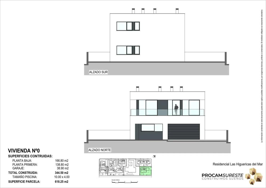 Новостройка Villa Gladiolo в Пилар де ла Орадада plan 1