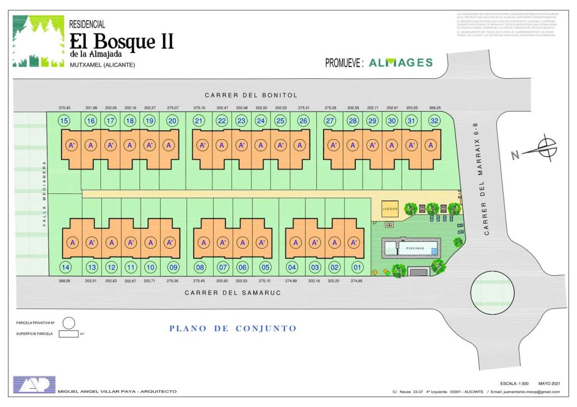 Obra nueva Residencial El Bosque II de la Almajada en Mutxamel (Revista) plan 7