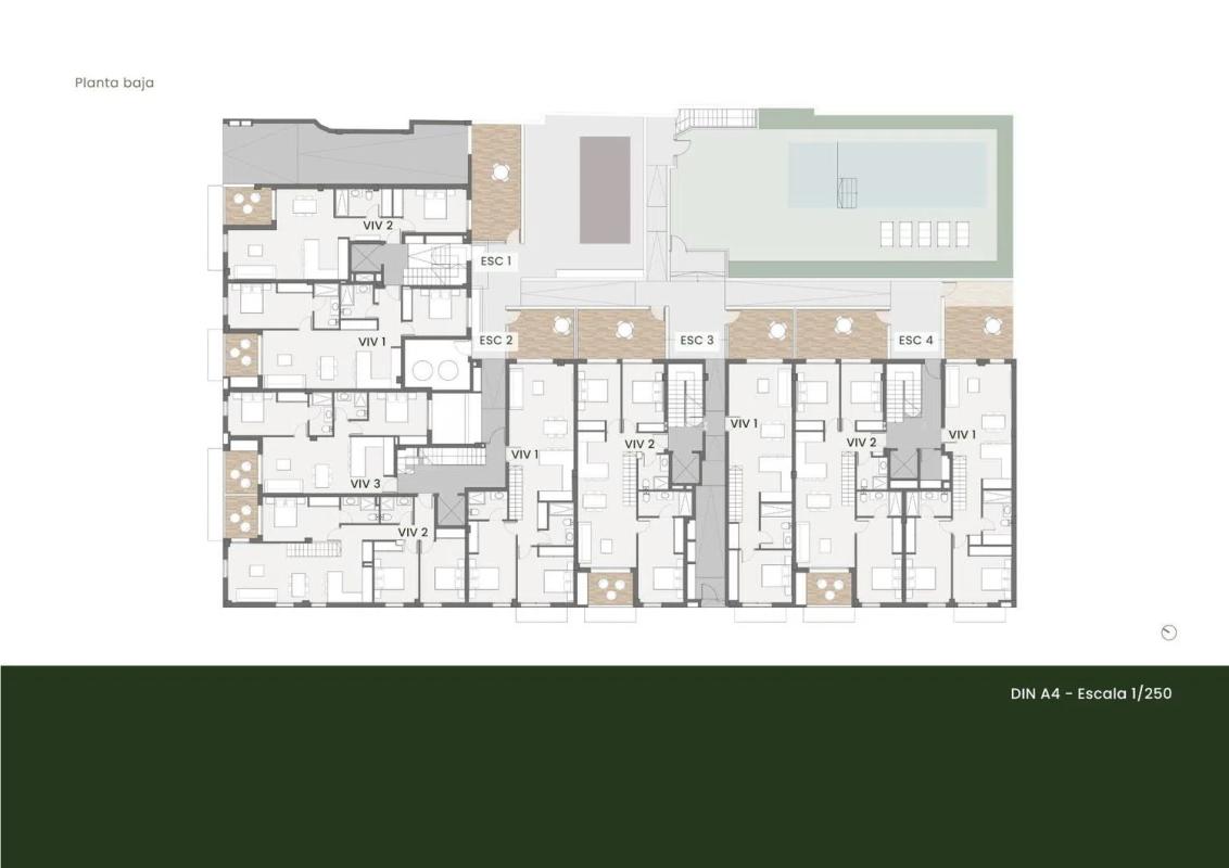 Obra nueva Residencial Entre Olivos III en Alicante / Alacant (Revista) plan 4