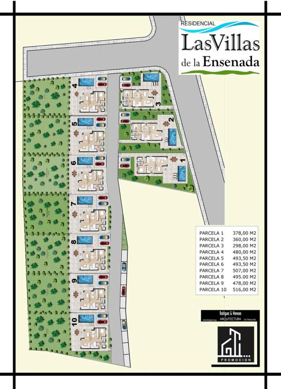 Obra nueva Villas de la Ensenada en Alicante / Alacant (Revista) plan 1
