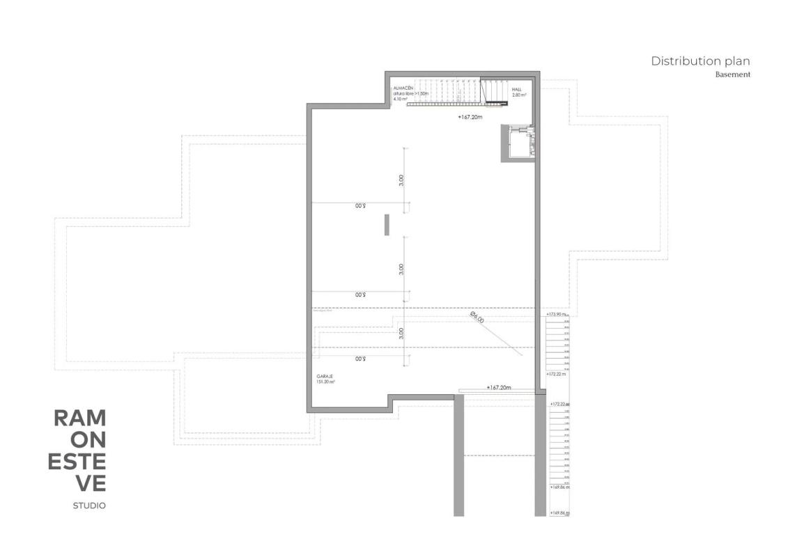 Obra nueva Villa RG26 en Benissa (Revista) plan 1