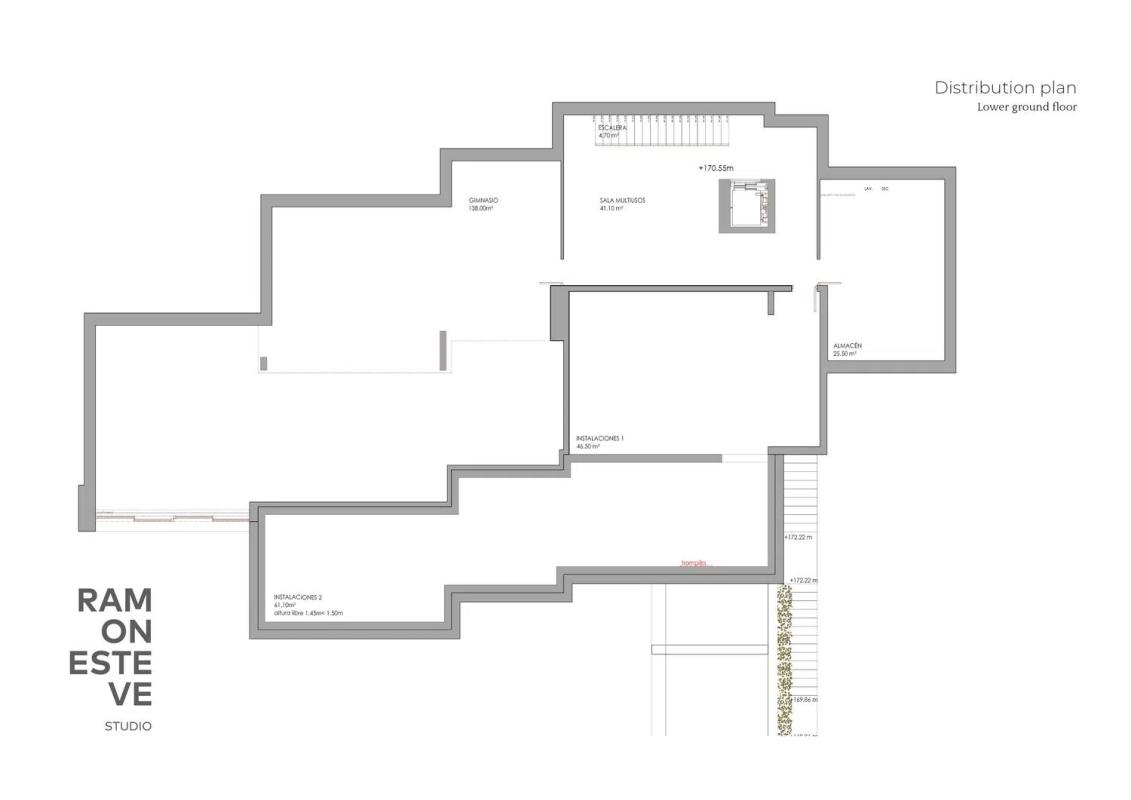 Obra nueva Villa RG26 en Benissa (Revista) plan 3
