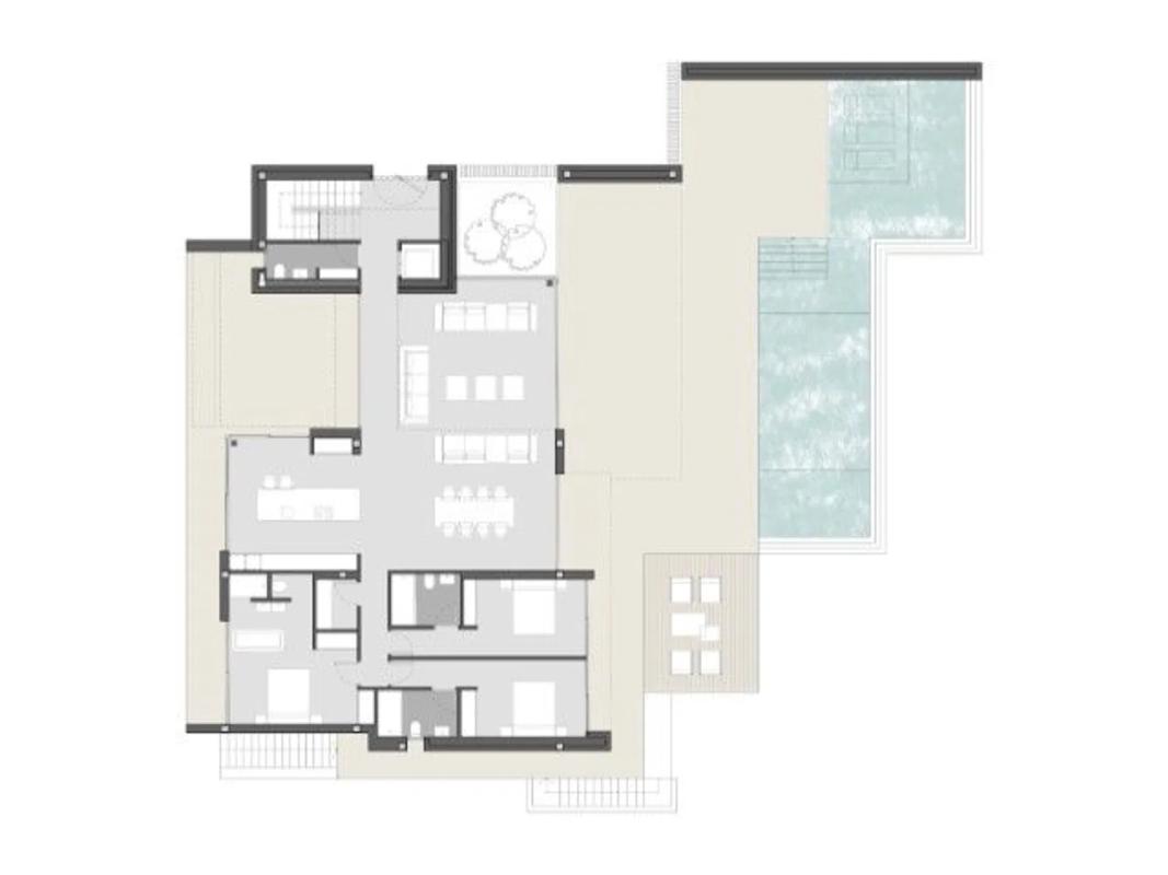 New construction Villa lujosa Teulada- Moraira in Moraira plan 3