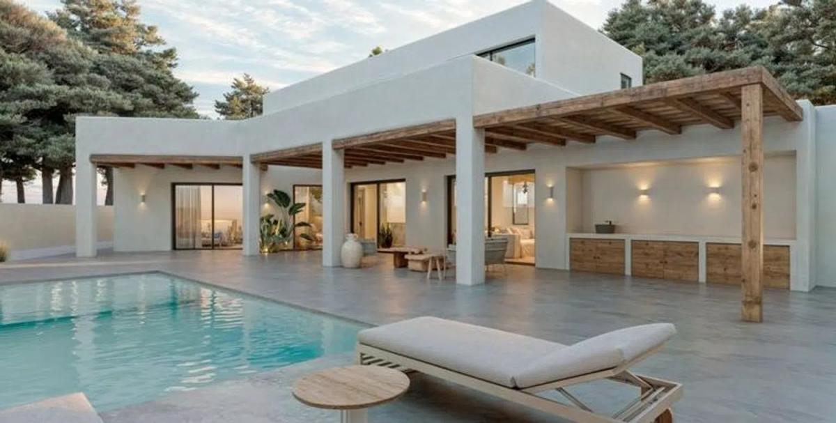 Новостройка Villa moderna estilo Ibicenco в Морайра photo 3
