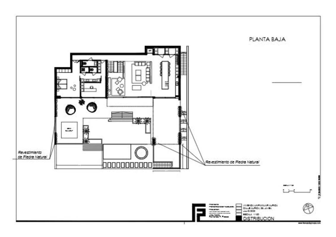 Obra nueva de Auriga, 36 en Jávea/Xàbia (Revista) plan 2