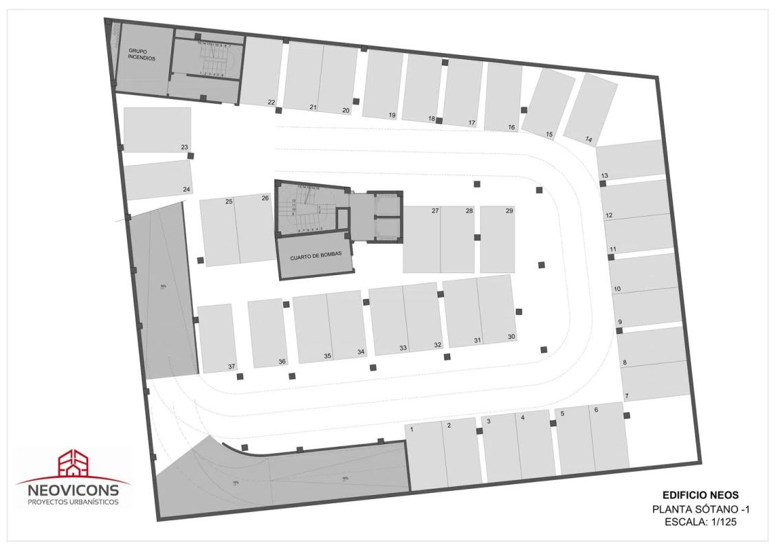 Obra nueva Edificio Neos en Castellón de la Plana / Castello de la Plana (Revista) plan 1