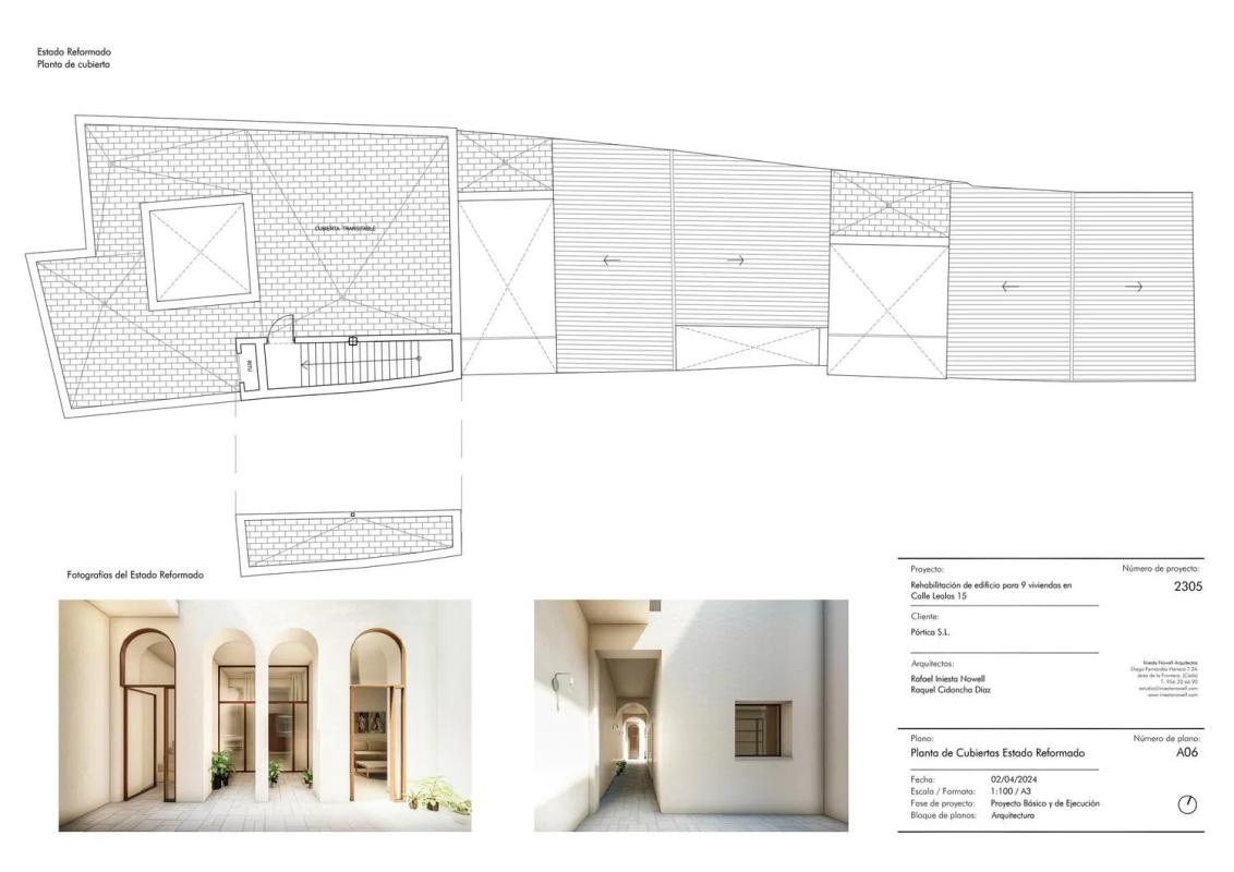 Obra nueva Calle Lealas en Jerez de la Frontera (Revista) plan 3