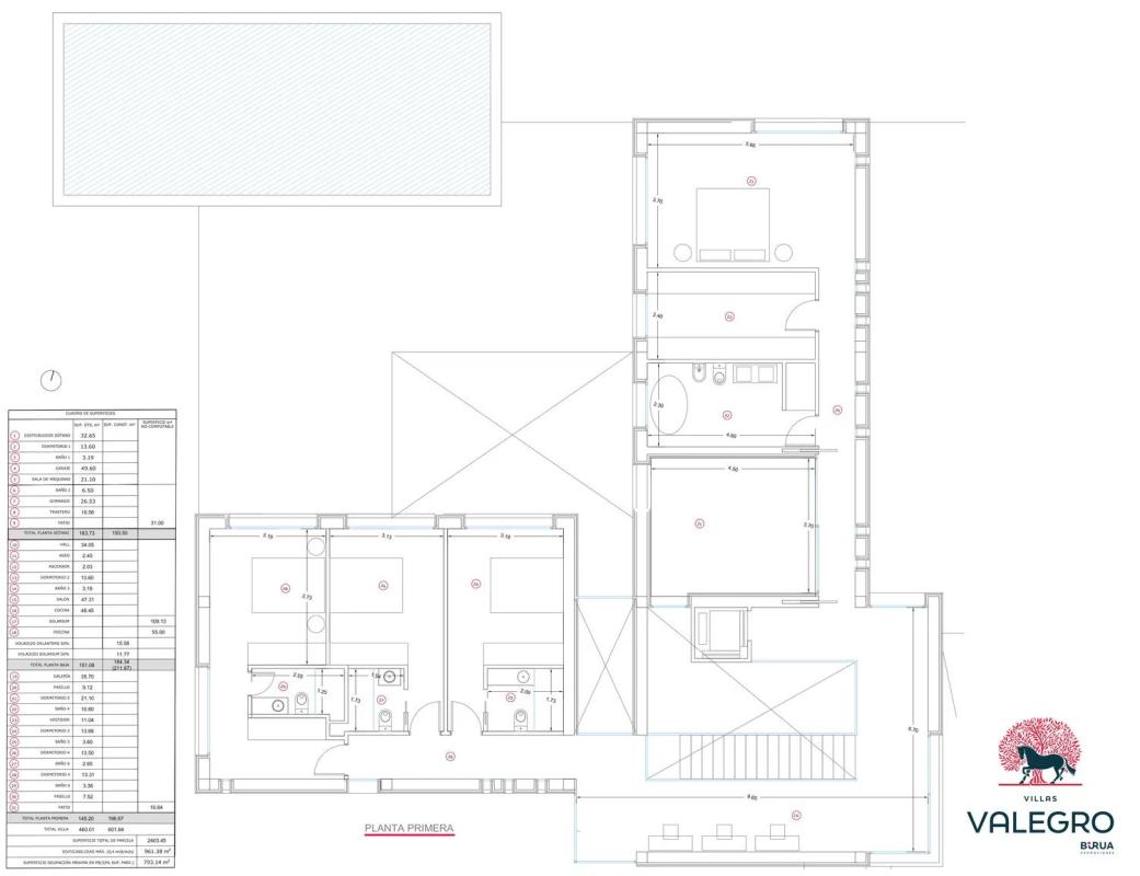 Obra nueva Villa Valegro en Sotogrande (Revista) plan 1
