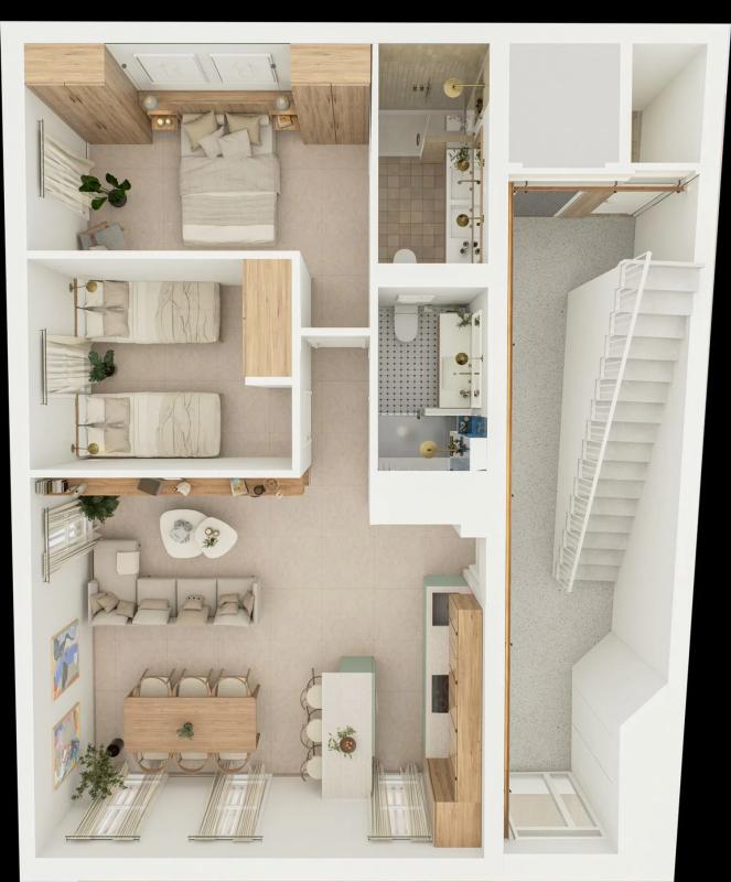 Venta de piso en Calle Espronceda, 22, Conil de la Frontera
plan 1