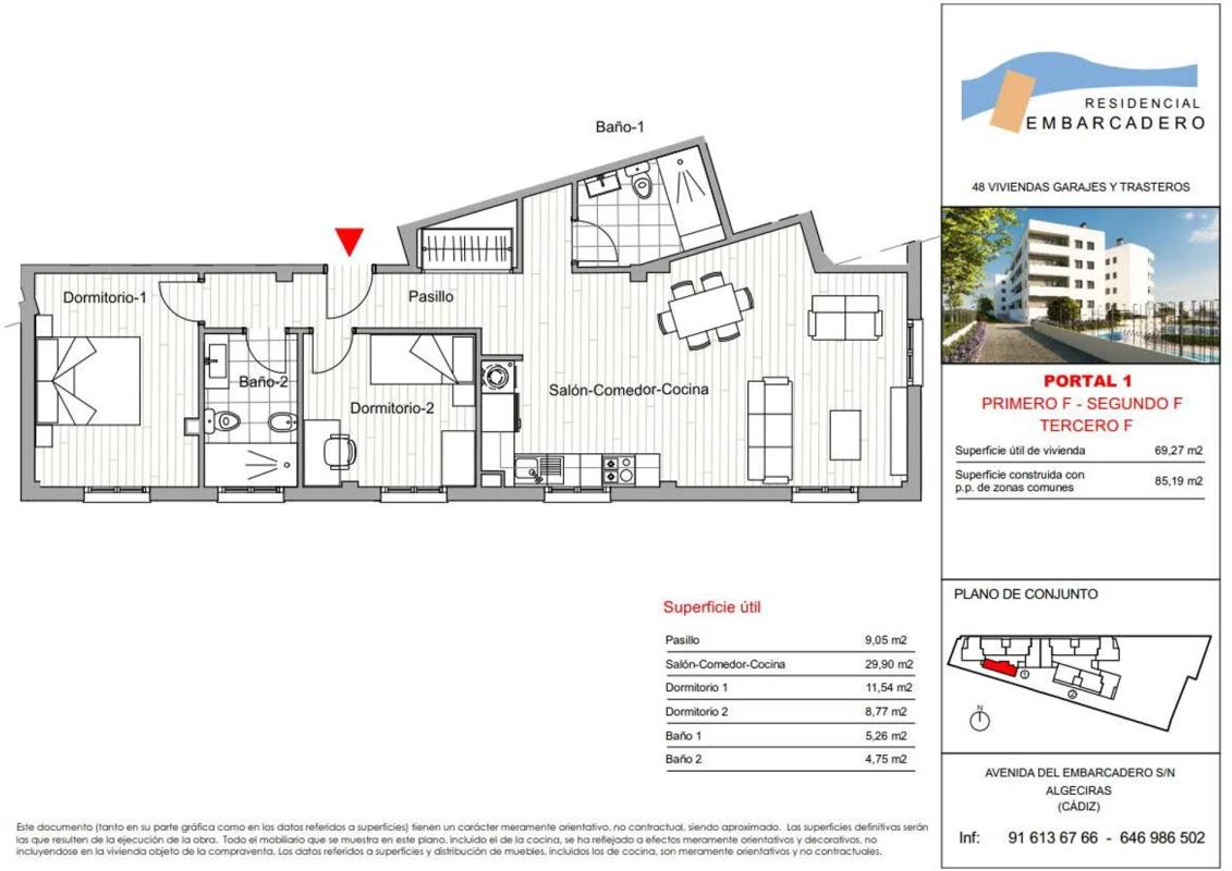 Obra nueva Residencial Embarcadero en Algeciras (Revista) plan 8