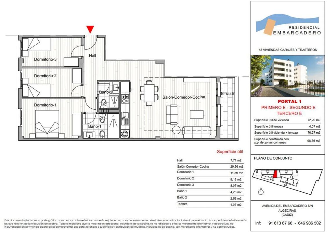 Obra nueva Residencial Embarcadero en Algeciras (Revista) plan 9