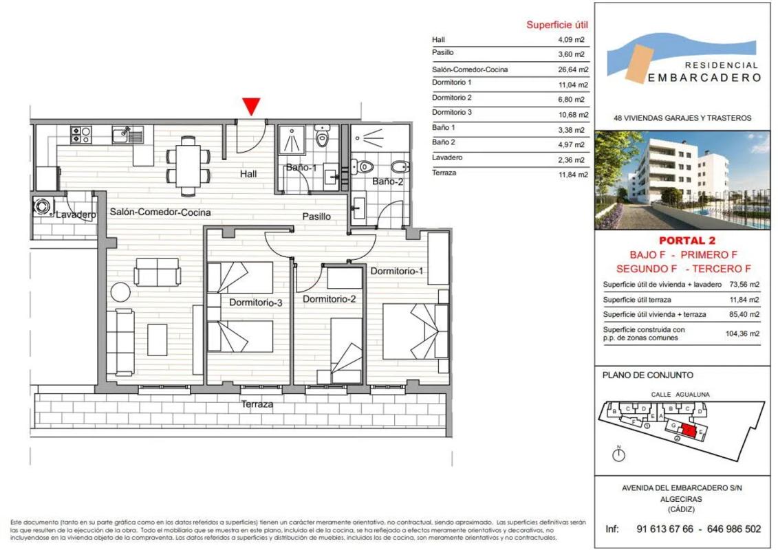 Obra nueva Residencial Embarcadero en Algeciras (Revista) plan 15