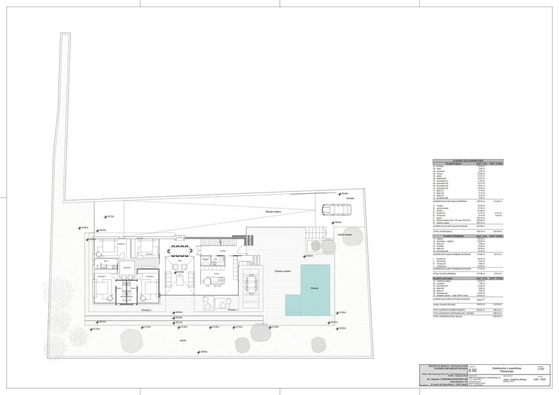 Новостройка Esturion Villas в Эль-Пуэрто-де-Санта-Мария plan 1