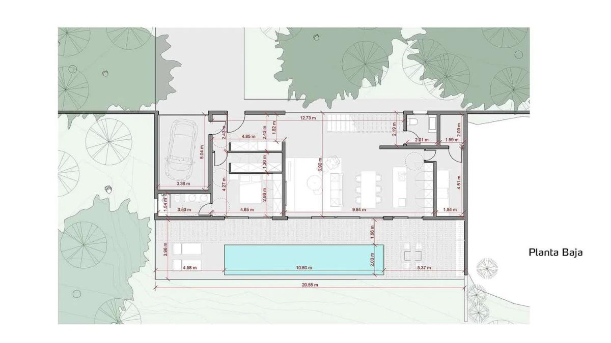 Nowa nieruchomość Pic Neulós w Palafrugell plan 1