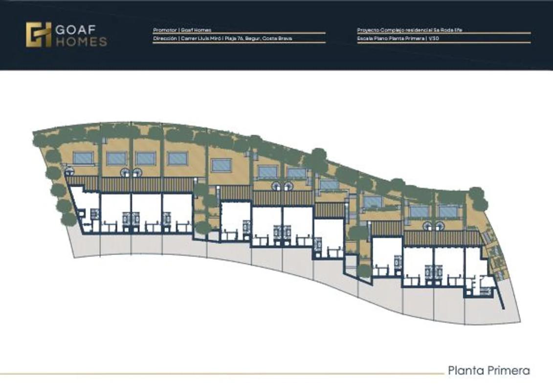 Obra nueva Begur en Begur (Revista) plan 1