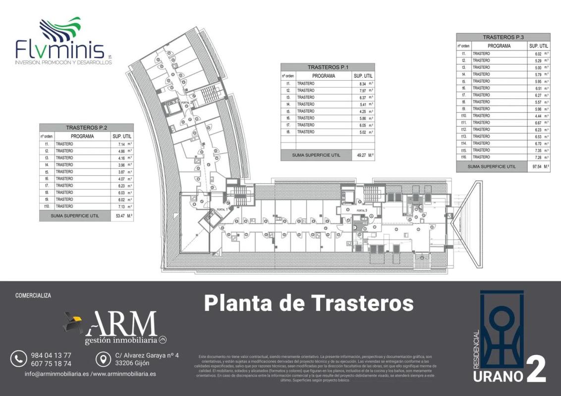 Obra nueva Residencial Urano 2 en Gijón (Revista) plan 2