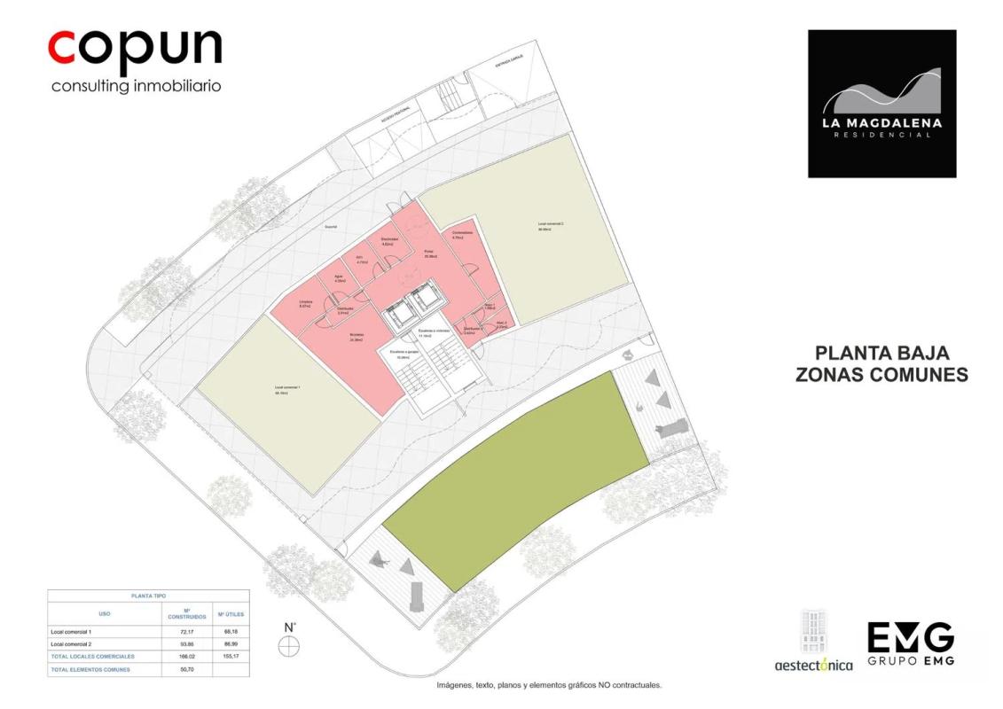 Obra nueva Residencial La Magdalena en Avilés (Revista) plan 2