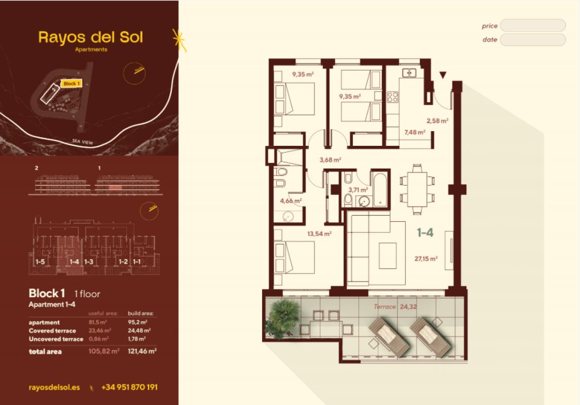 Sprzedaż mieszkania w Aralia sn, Laguny Mijas
plan 4