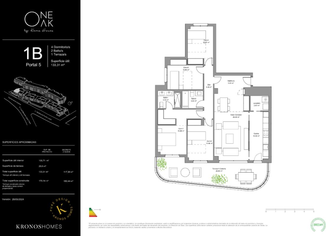 Sprzedaż mieszkania w Calle Jose María Amado Arniches, 24, Torremolinos
 plan 1