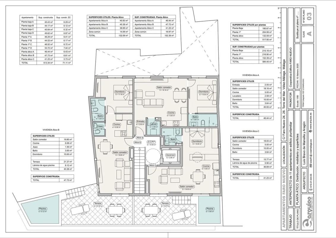 Продажа квартиры на Calle Faro nuevo, 24, Торре-дель-Мар
plan 3