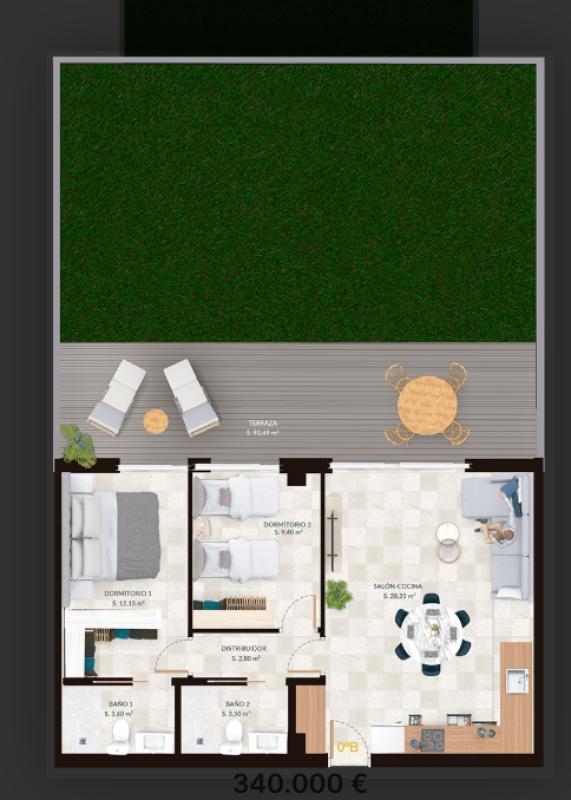 La Marina Beach, Finestrat
 plan 4