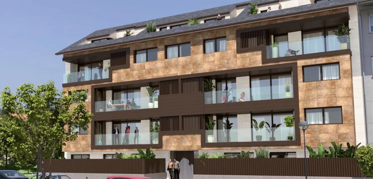 Obra nueva Edificio Acaya en Oleiros (Revista) photo 1