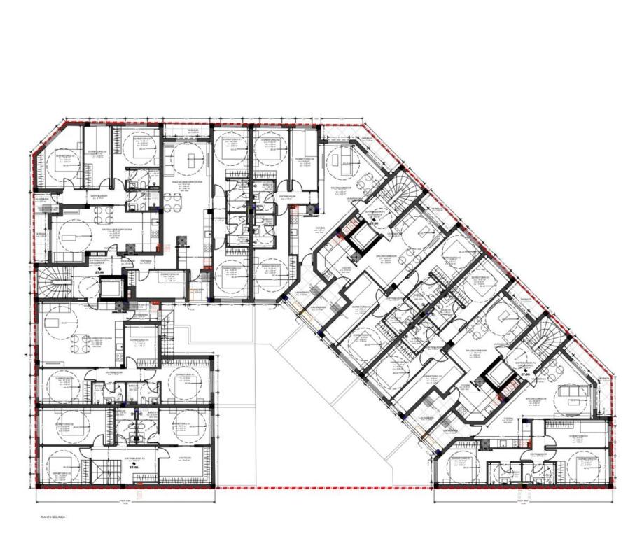 Obra nueva Moderno Apartamento en el pueblo de Campos en Campos (Revista) plan 2