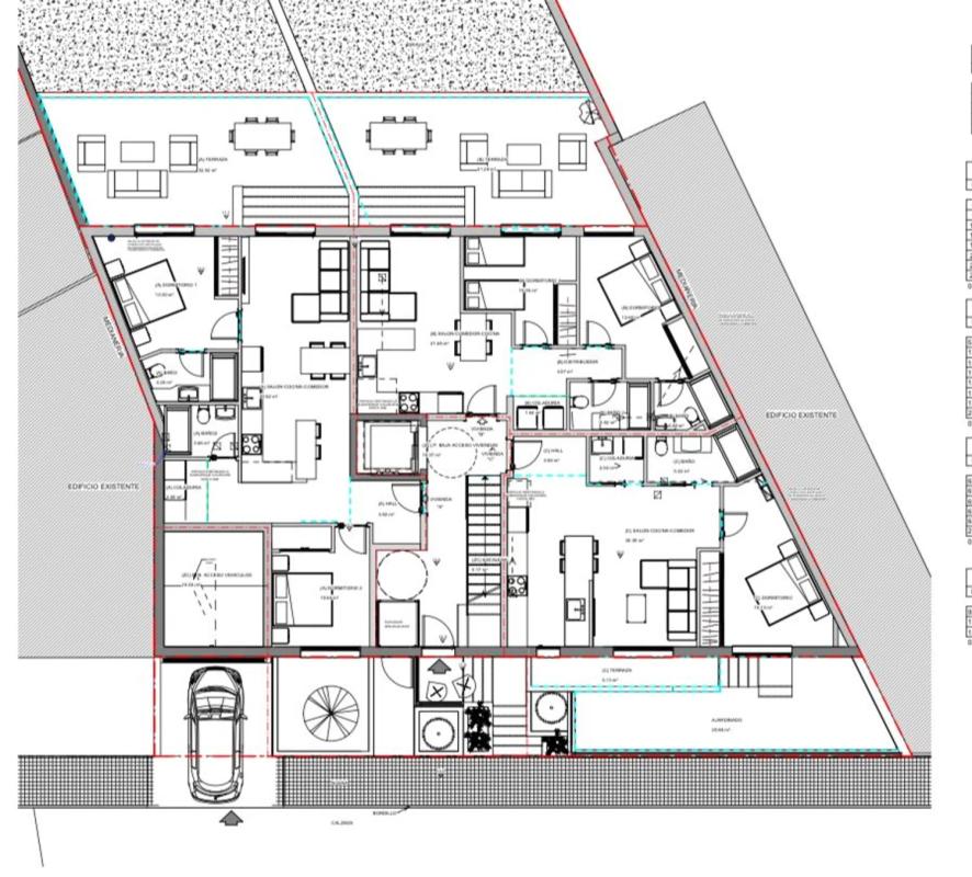 Obra nueva Piso en Palma de Mallorca en Palma de Mallorca (Revista) plan 1