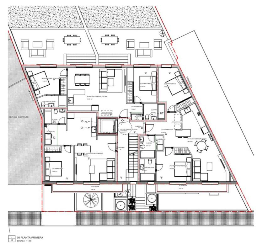 Obra nueva Piso en Palma de Mallorca en Palma de Mallorca (Revista) plan 2