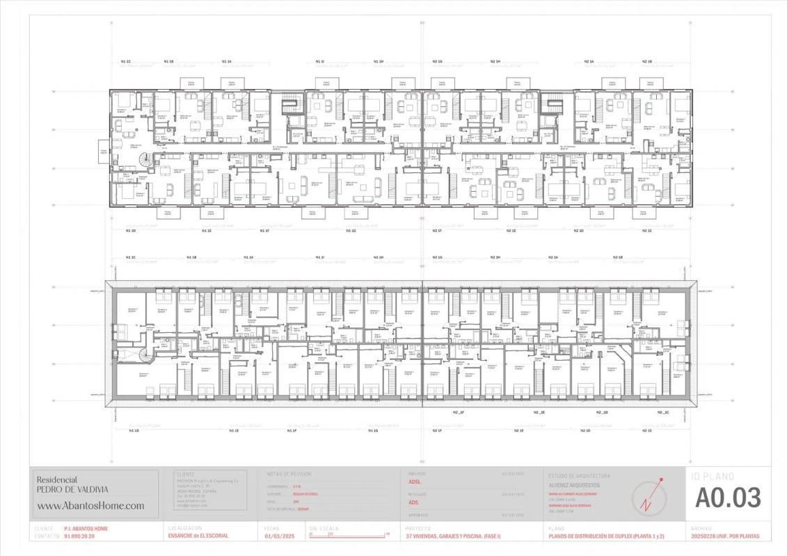 Obra nueva Abantos Home Exclusive en El Escorial (Revista) plan 1