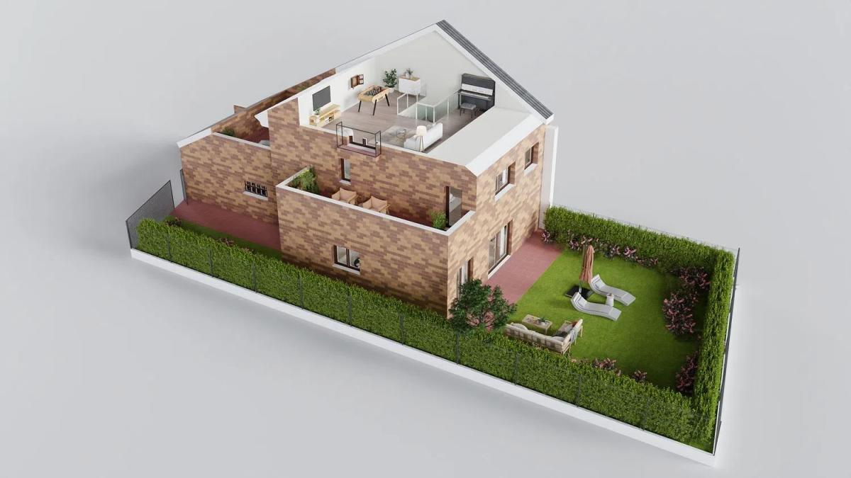 Obra nueva Montecaliza Sanagus en San Agustin de Guadalix (Revista) plan 1