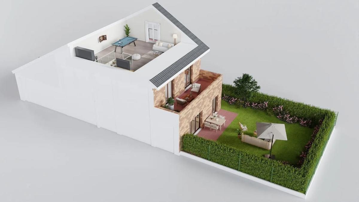 Obra nueva Montecaliza Sanagus en San Agustin de Guadalix (Revista) plan 3