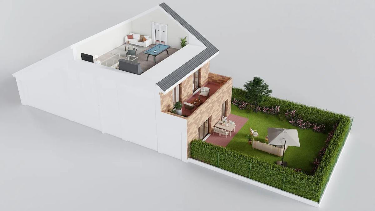 Obra nueva Montecaliza Sanagus en San Agustin de Guadalix (Revista) plan 7