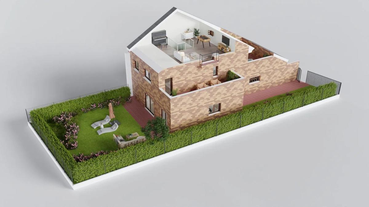 Obra nueva Montecaliza Sanagus en San Agustin de Guadalix (Revista) plan 8