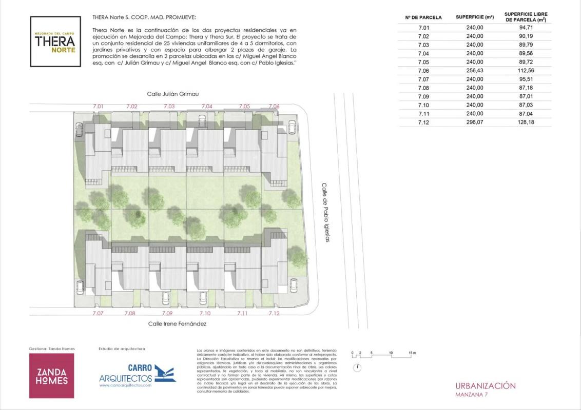 Obra nueva Thera Norte en Mejorada del Campo (Revista) plan 1