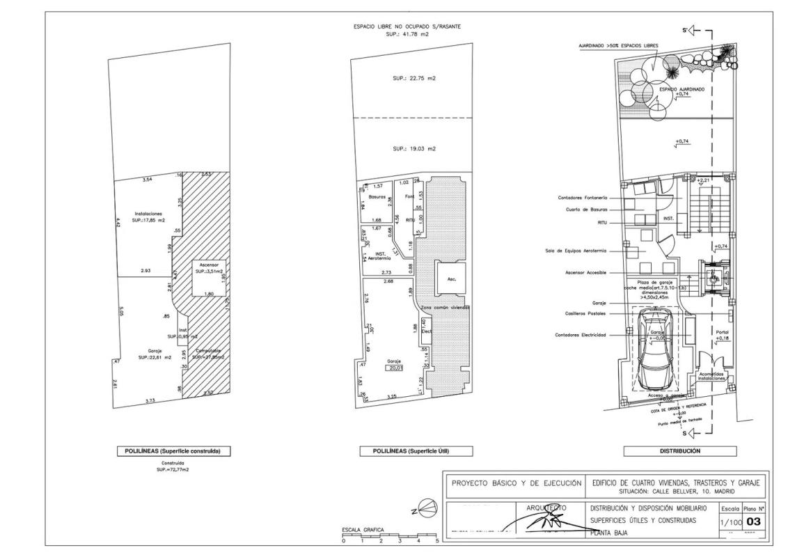 Новостройка Bellver 10 в Мадрид plan 1