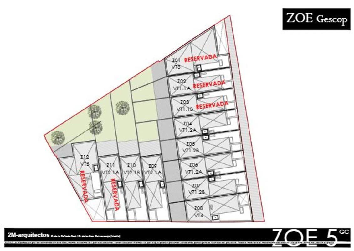 Obra nueva ZOE 5 GC en Colmenarejo (Revista) plan 2