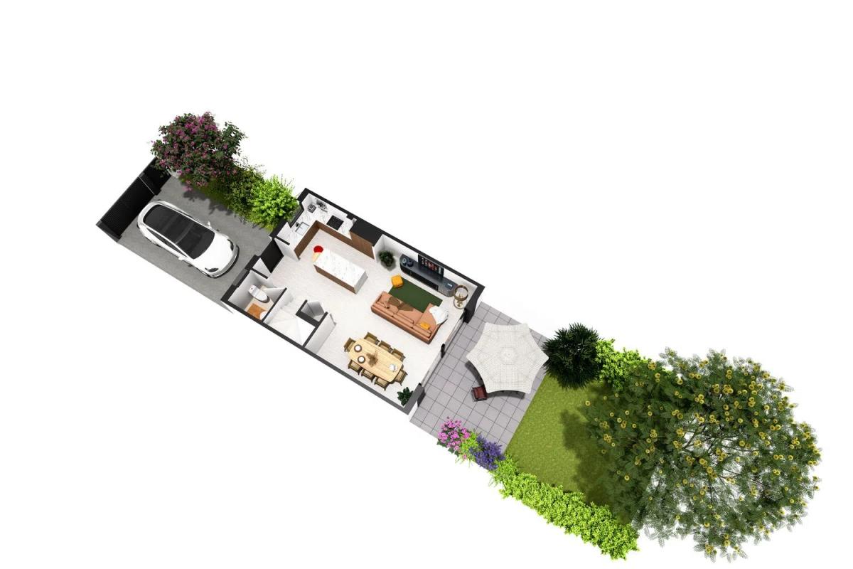 Venta de chalet adosado en  Hoces de Riaza, 6 , Villalbilla plan 7