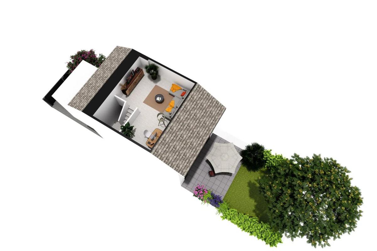 Venta de chalet adosado en  Hoces de Riaza, 6 , Villalbilla plan 8