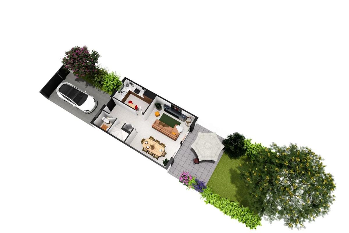 Venta de chalet adosado en  Hoces de Riaza, 6 , Villalbilla plan 10