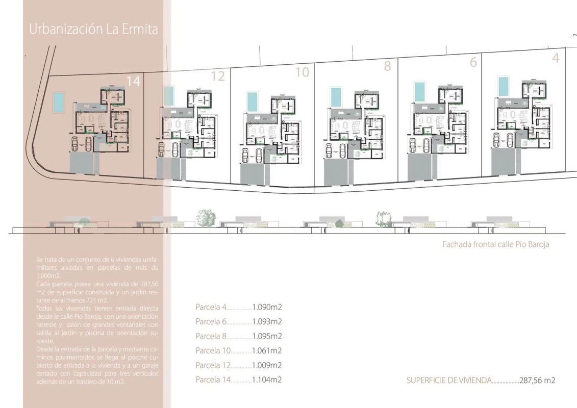Obra nueva Residencial LA ERMITA en Brunete (Revista) plan 2