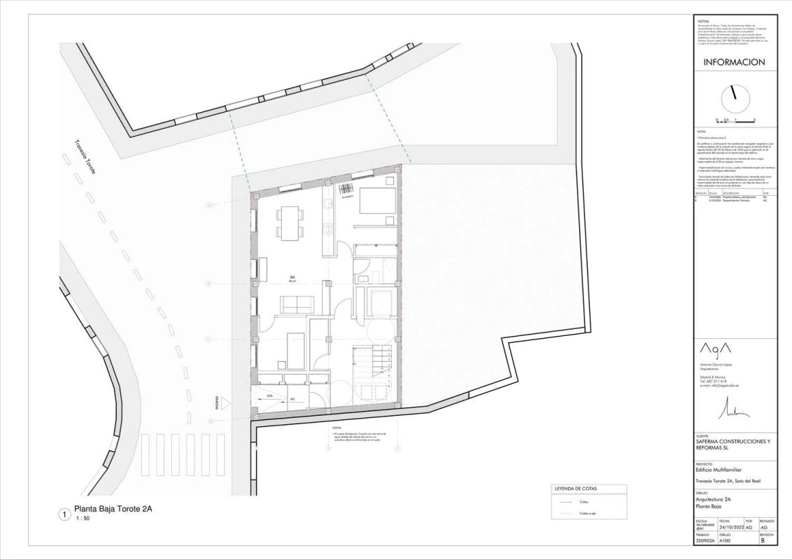 New construction Torote 2 in Soto del Real plan 1