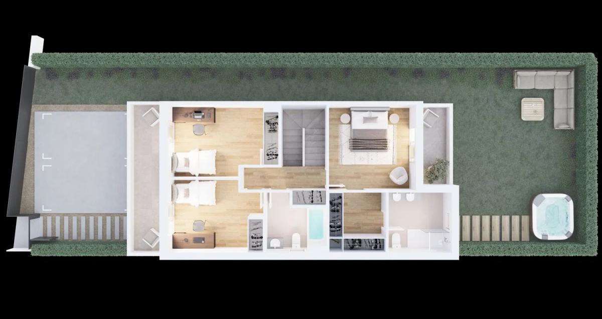 Obra nueva COBEÑA GREEN WELLNESS en Cobeña (Revista) plan 2