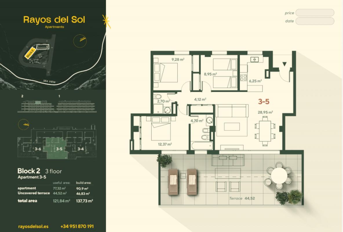 Venta de ático en Aralia sn, Las Lagunas de Mijas plan 4