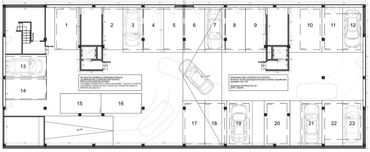 Venta de piso en Calle Josep Maria de Sagarra, 44, 46, Pineda de Mar
plan 1