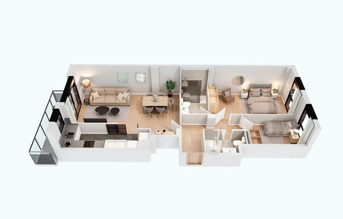 Obra nueva Vilafranca Residencial Ressort – Fase 4 en Vilafranca del Penedès (Revista) plan 2